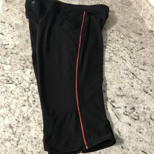 Tangerine Polyester / Spandex Leggings M